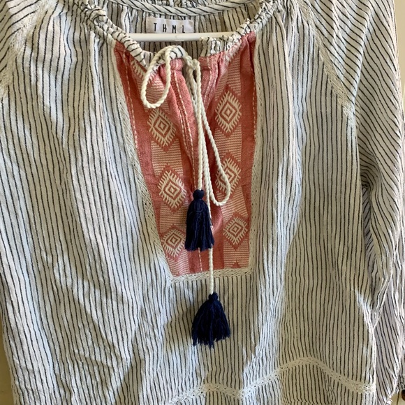 THML Anthropology boho striped raglan top - Picture 7 of 15